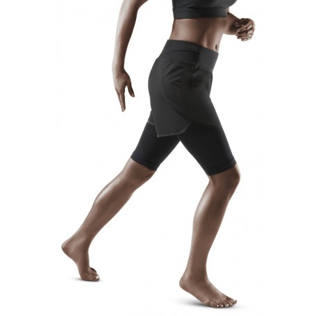 Run 2 in 1 shorts 3.0 - Black CEP - 1