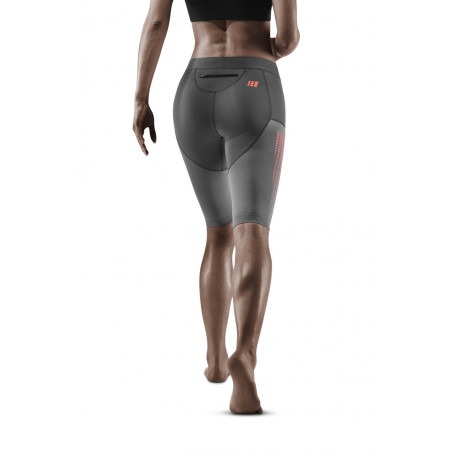 Run Compression Shorts 3.0 - Grey / Coral CEP - 2