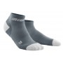 Ultralight Compression Low Cut Socks - Electric Pink / Light Grey CEP - 3