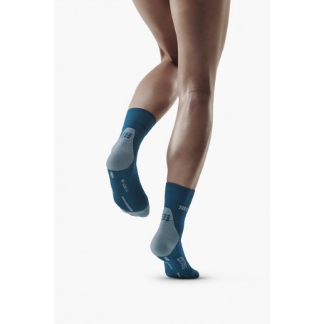 Compression Short Socks 3.0 - Coral / Grey CEP - 8