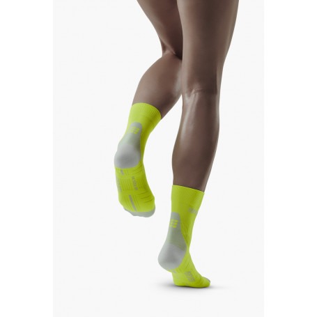 Compression Short Socks 3.0 - Coral / Grey CEP - 12